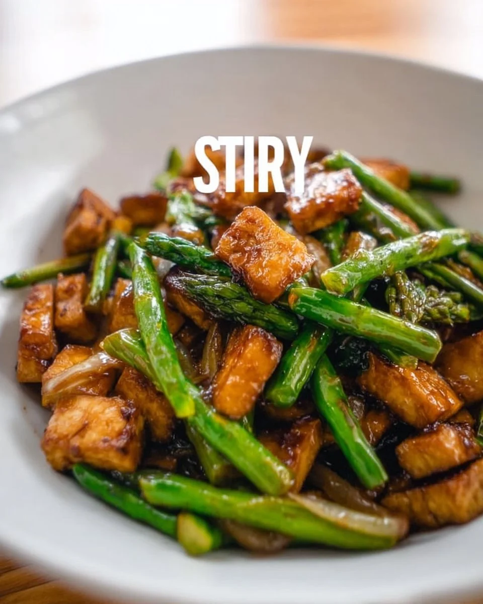 Einfache vegane Teriyaki-Tofu-Pfanne