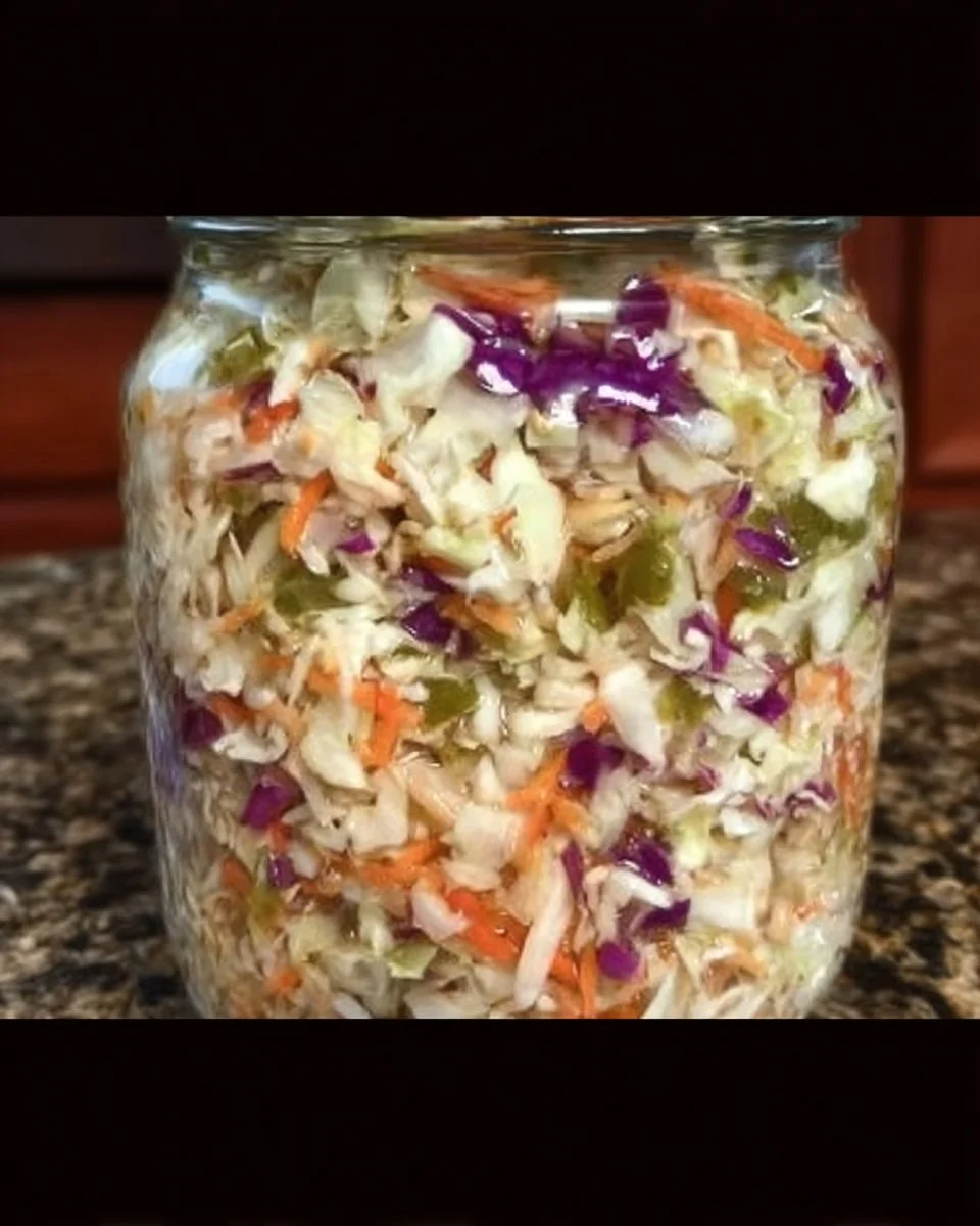 Ewiger Slaw Essig-Krautsalat