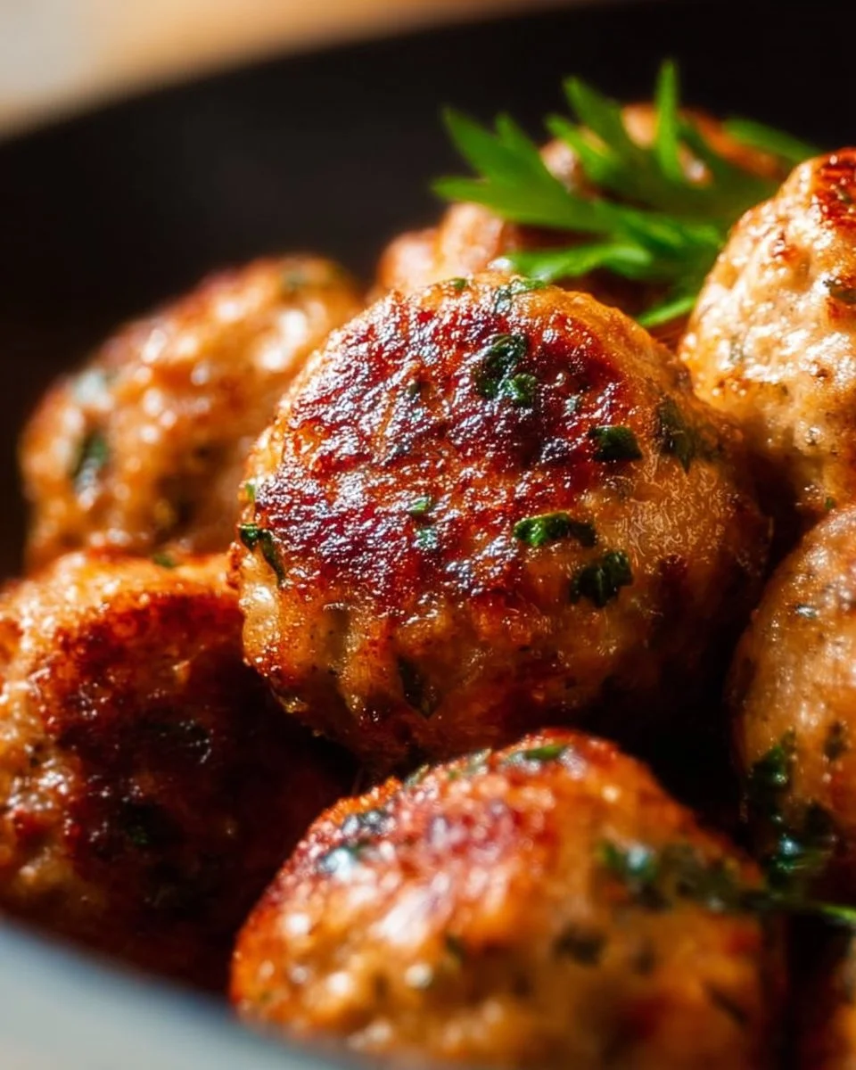 Flavorful Ground Turkey Meatballs