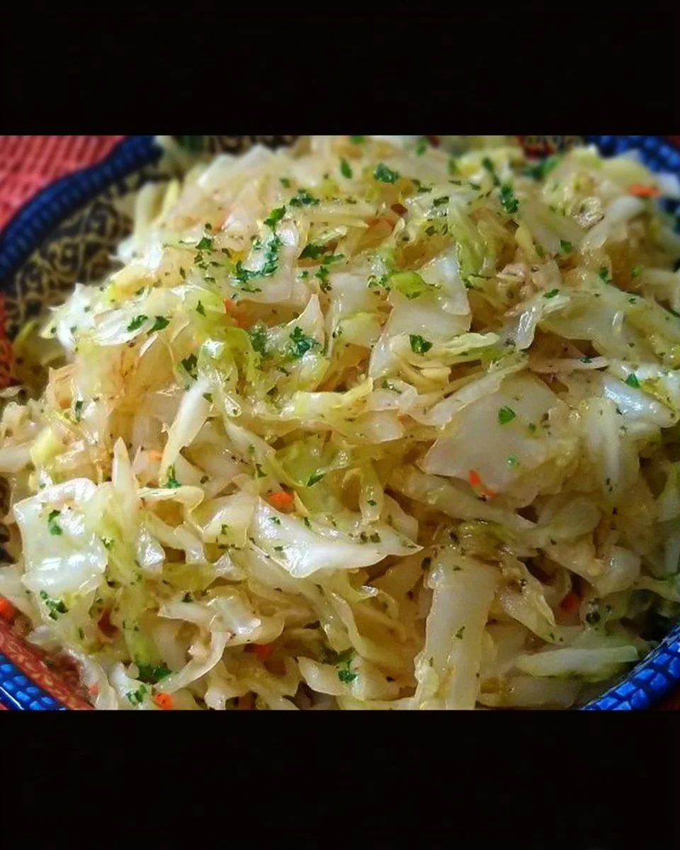 Gekochter deutscher Krautsalat