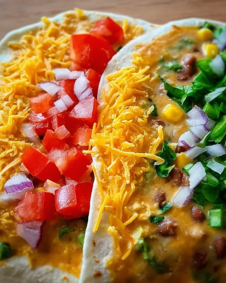 Cremige Gemüse Tortilla Roll-Ups gefüllt mit frischem Gemüse und Käse