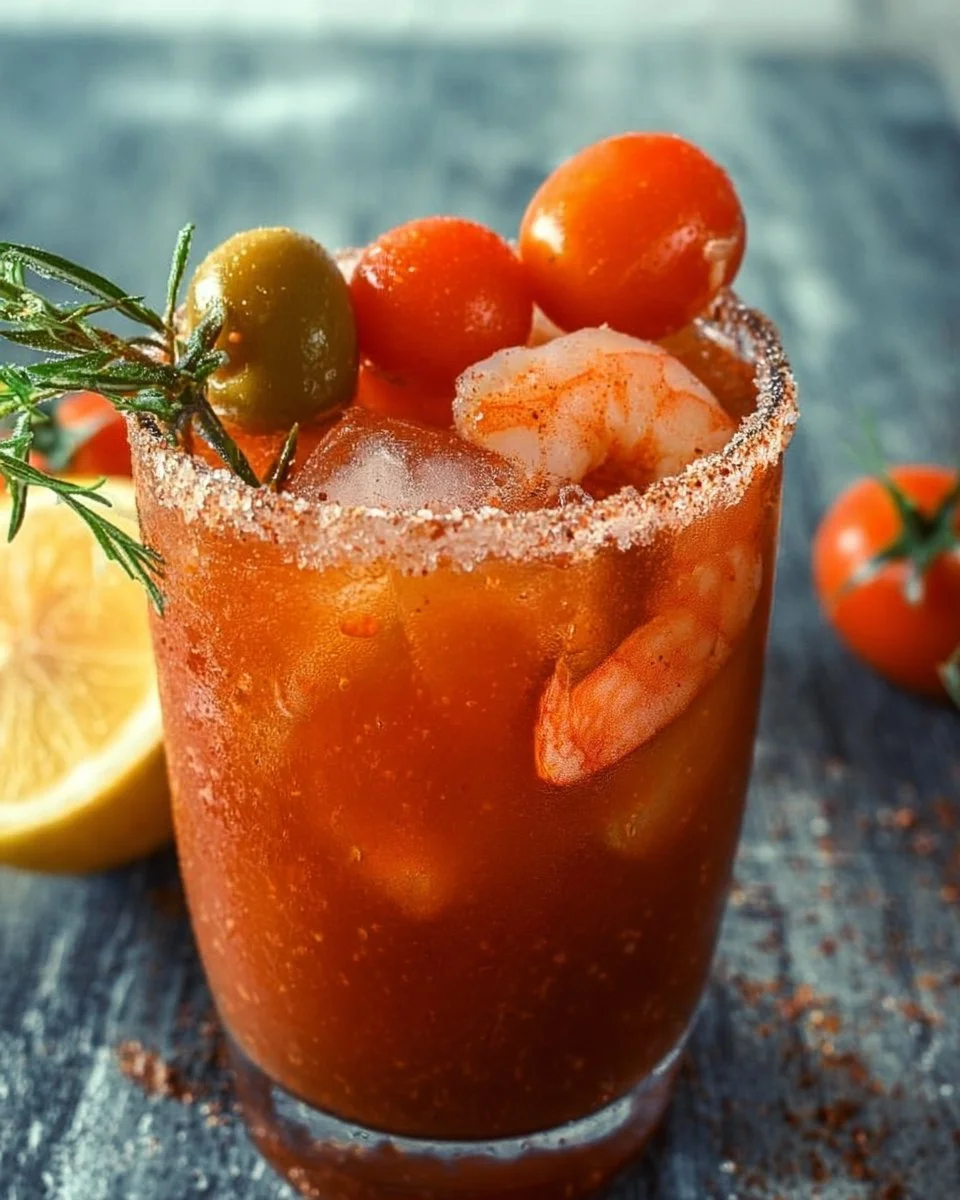 Gewürzter Tomaten-Mocktail