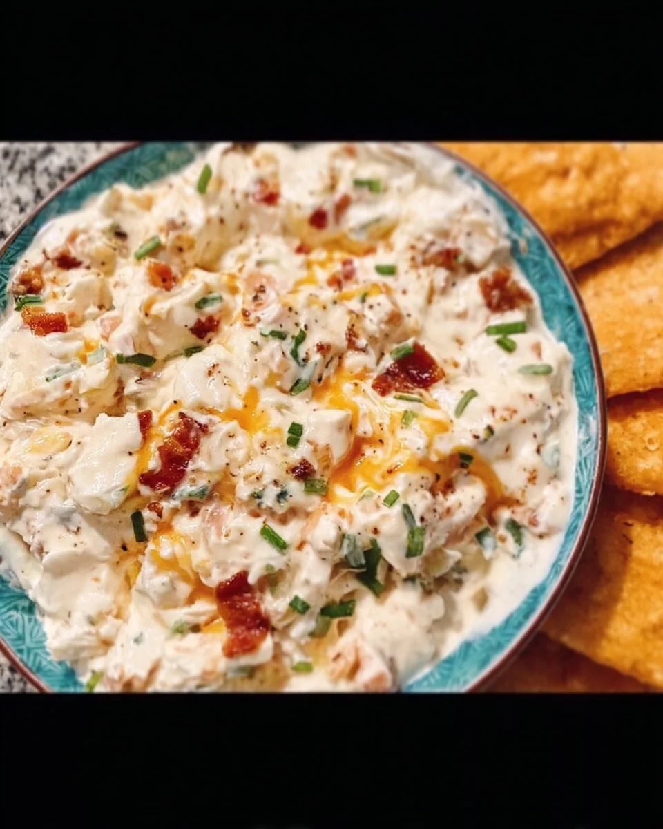 Hoher Protein Crack Dip – ein gesunder Protein Dip für Snack-Liebhaber