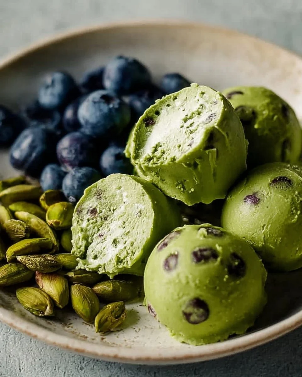 Homemade Frozen Yogurt Matcha Bites