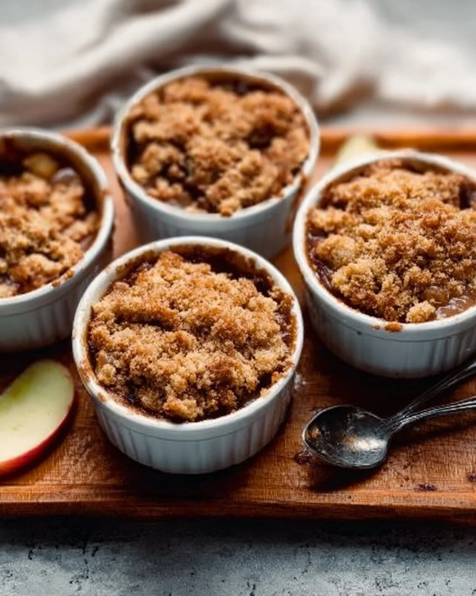 Individuelle Apfelkrümel für einzigartige Backideen und Rezeptvariationen