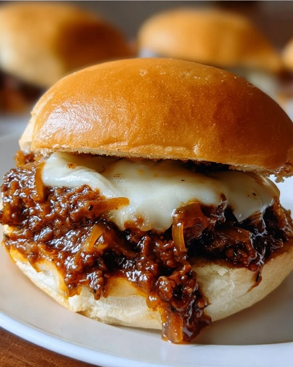 Irresistible Französische Zwiebel-Rindfleisch Sloppy Joes