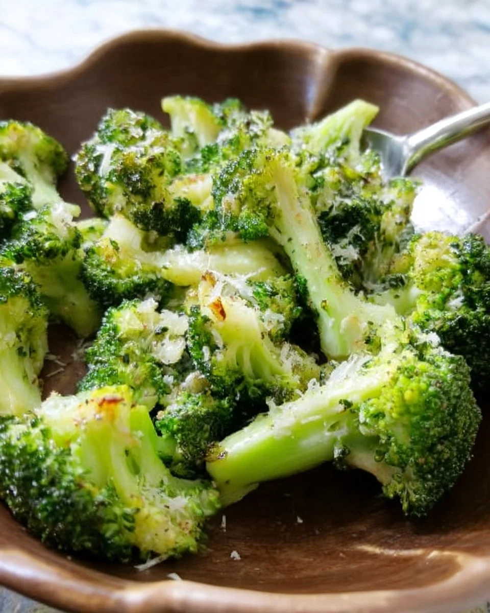 Knoblauchgerösteter Brokkoli