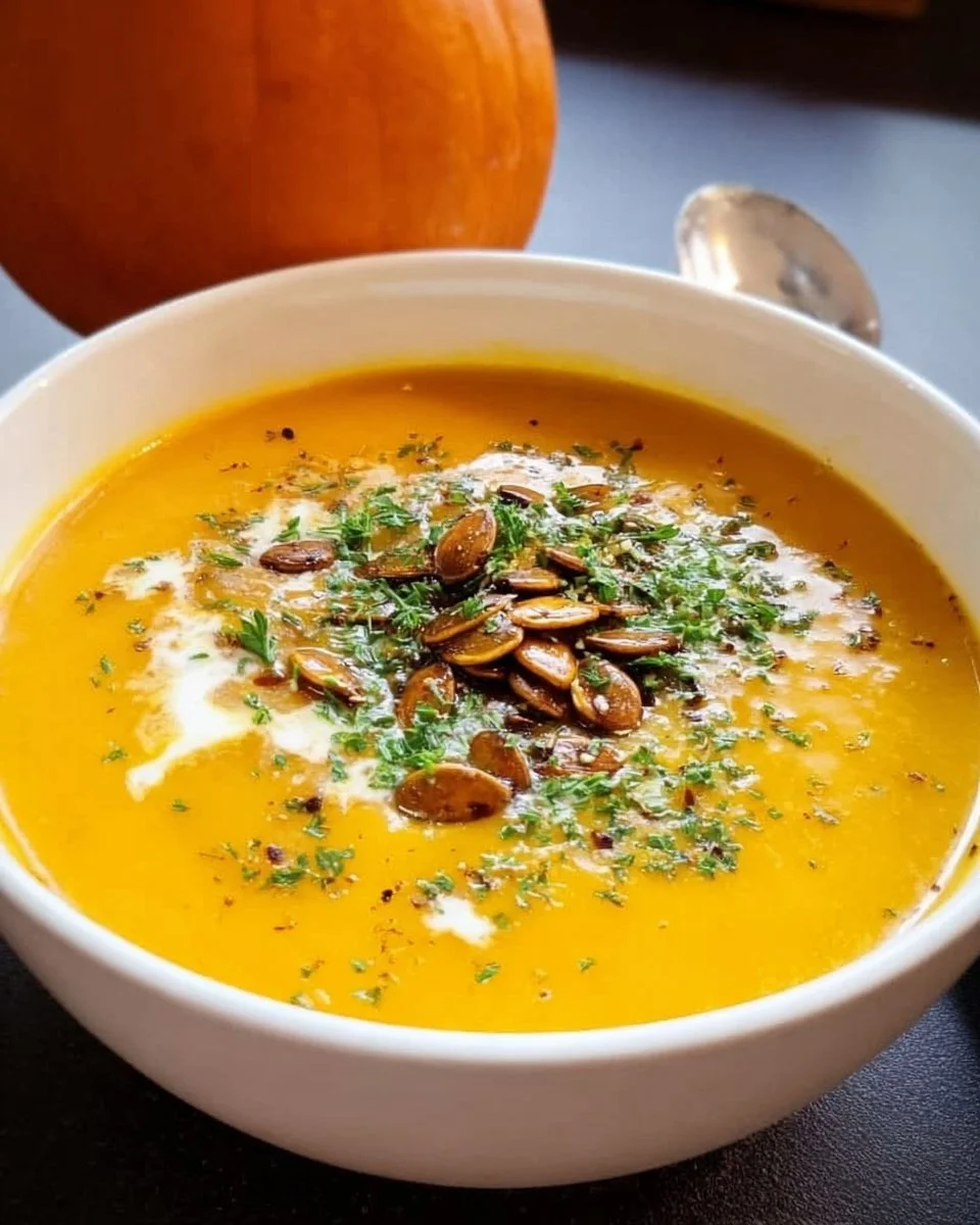 Kürbis-Möhren-Suppe