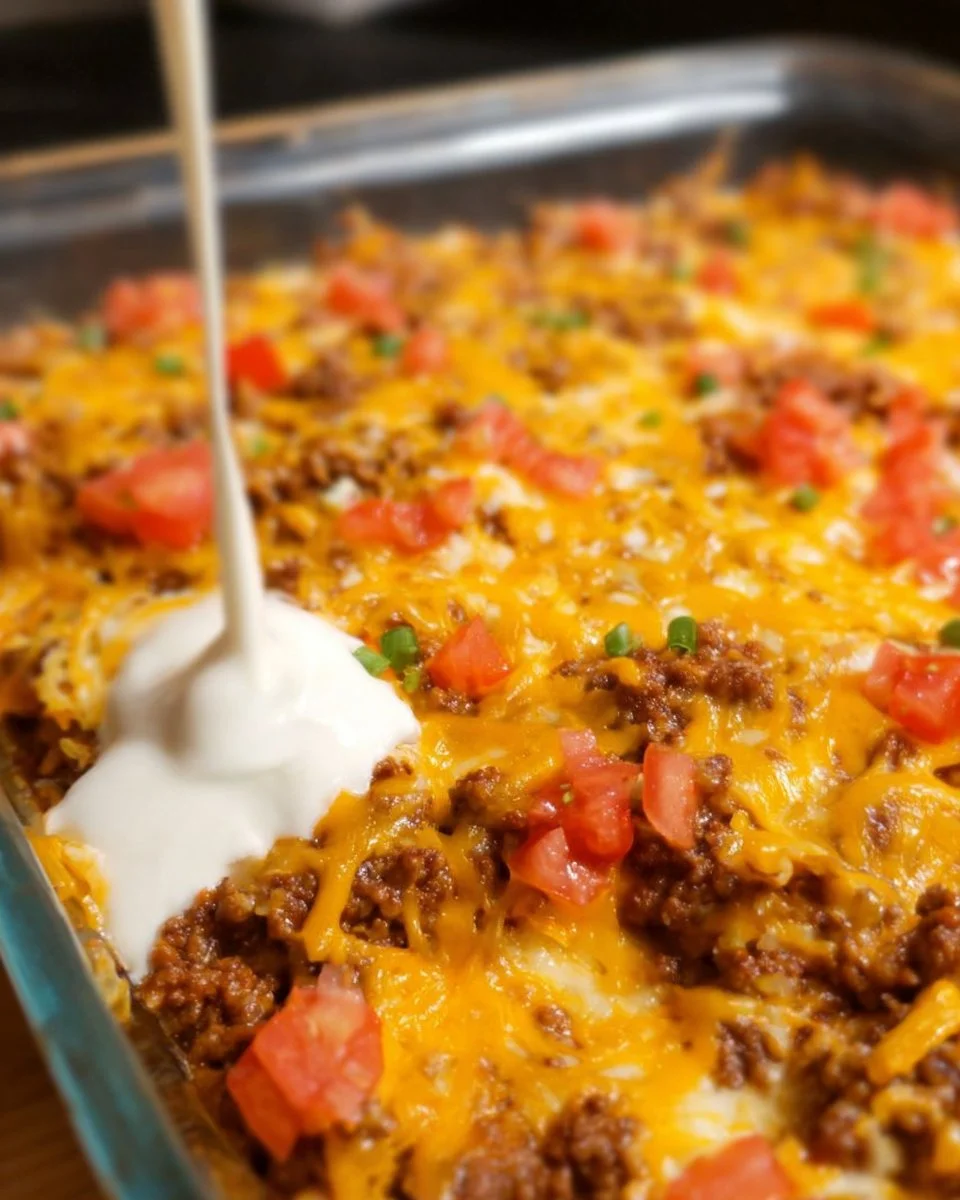 Low Carb Taco-Auflauf - gesundes und leckeres Rezept für eine sättigende Mahlzeit