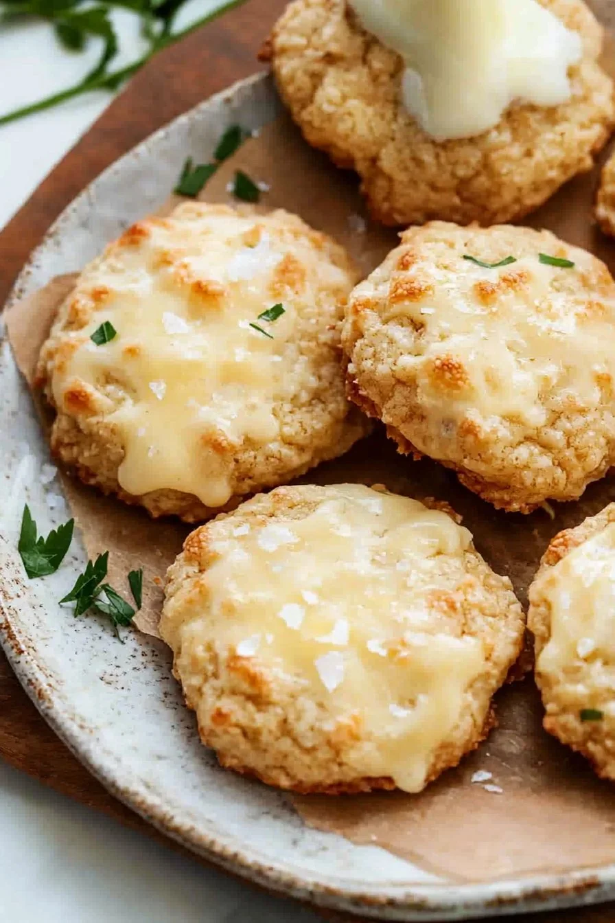 3 Zutat Käse Plätzchen