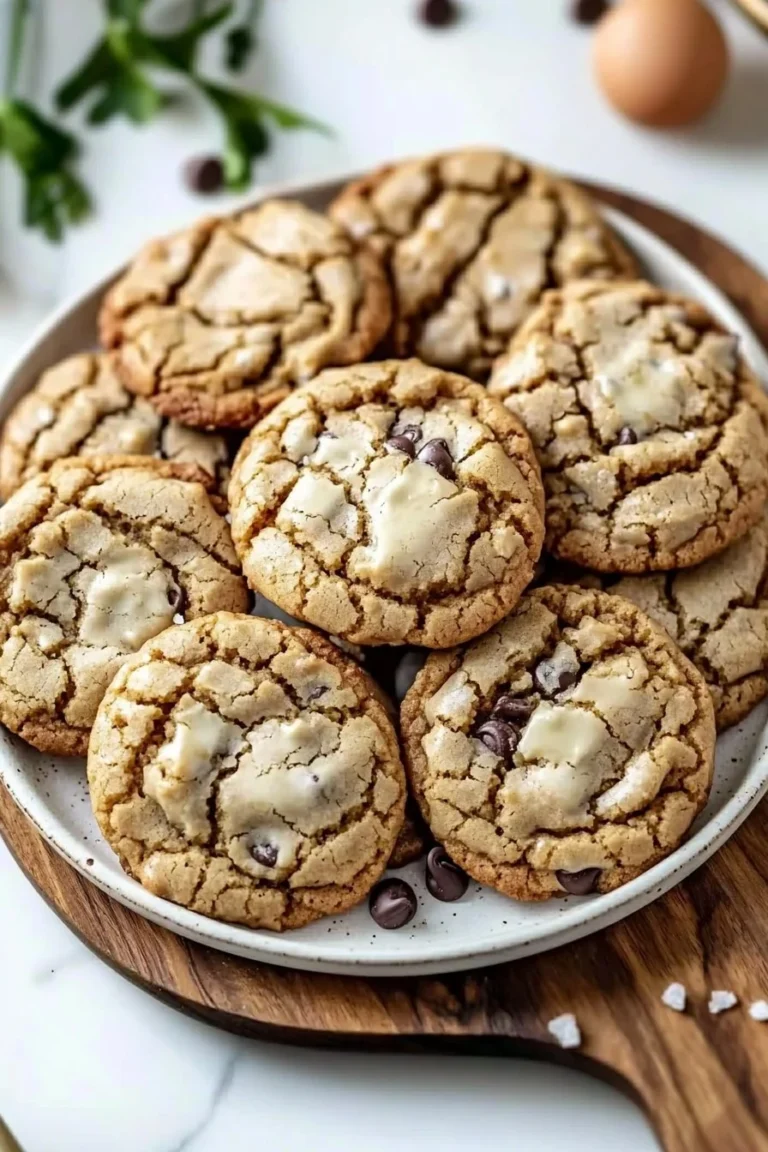 Leckere und weiche Ahornweiche Kekse auf einem Teller