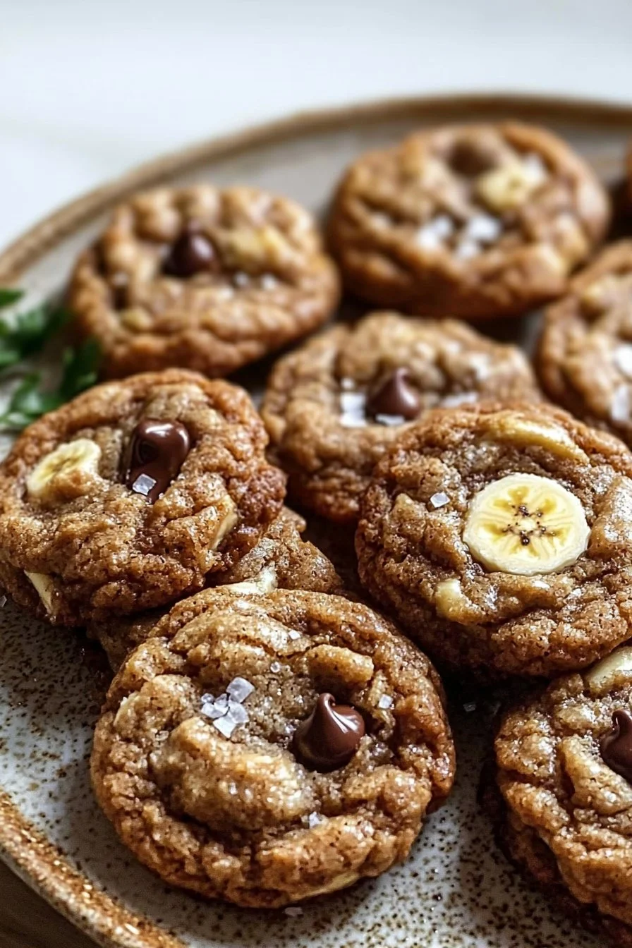 Chewy Bananenbrotkekse