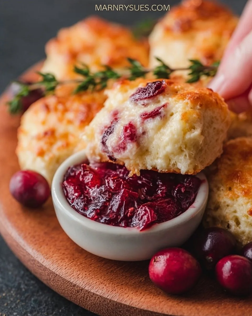 Cranberry-Käse-Happen