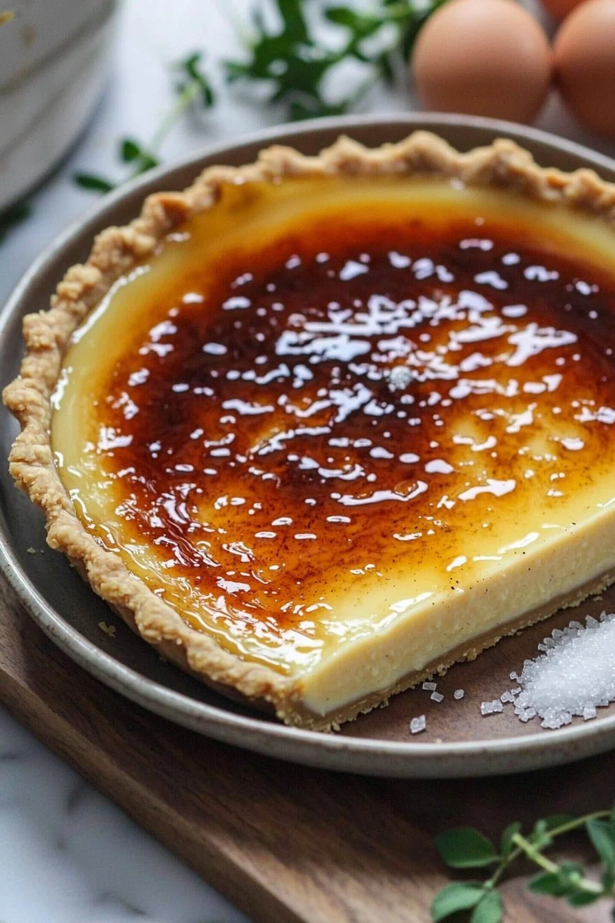 Crème Brûlée Torte