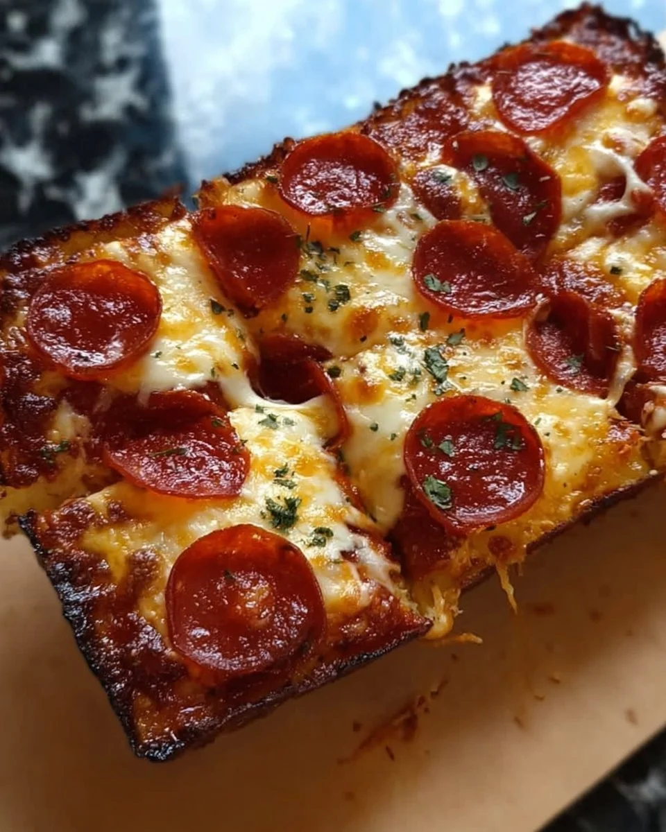 Detroit-Stil Pizza