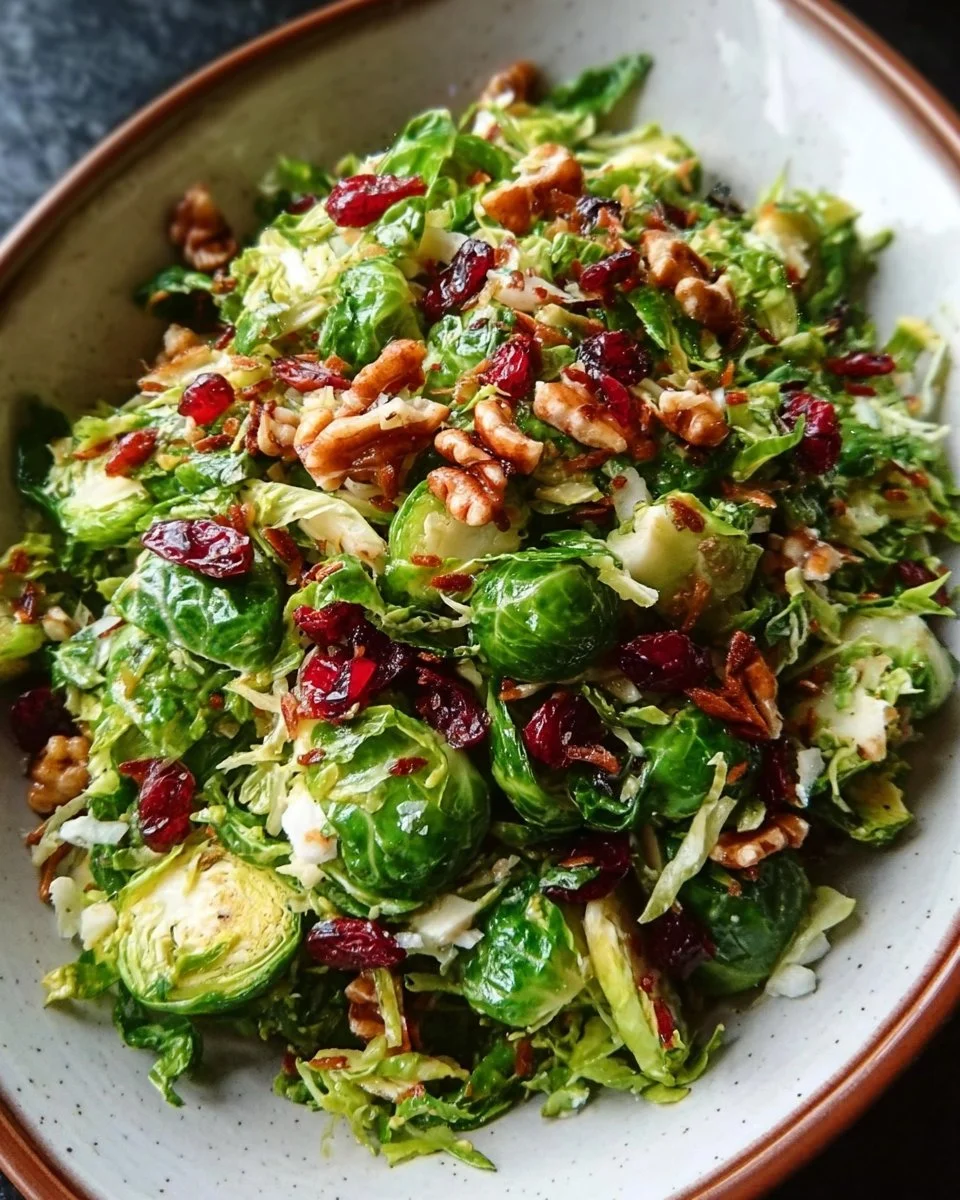 Erfrischender Rosenkohl-Salat