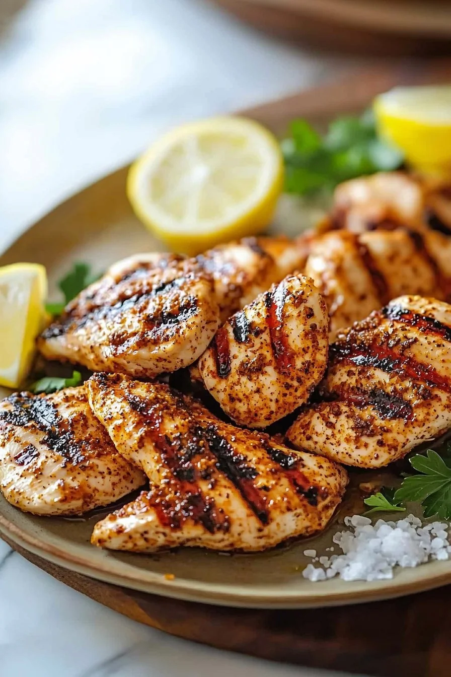 Hausgemachtes Cajun Hähnchen vom Grill