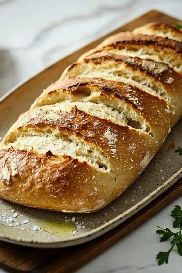 Hausgemachtes Sauerteigbrot frisch aus dem Ofen