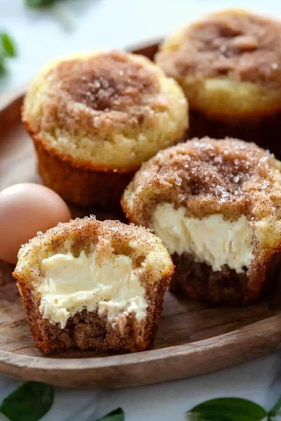 Himmlische Zimt-Cheesecake-Muffins