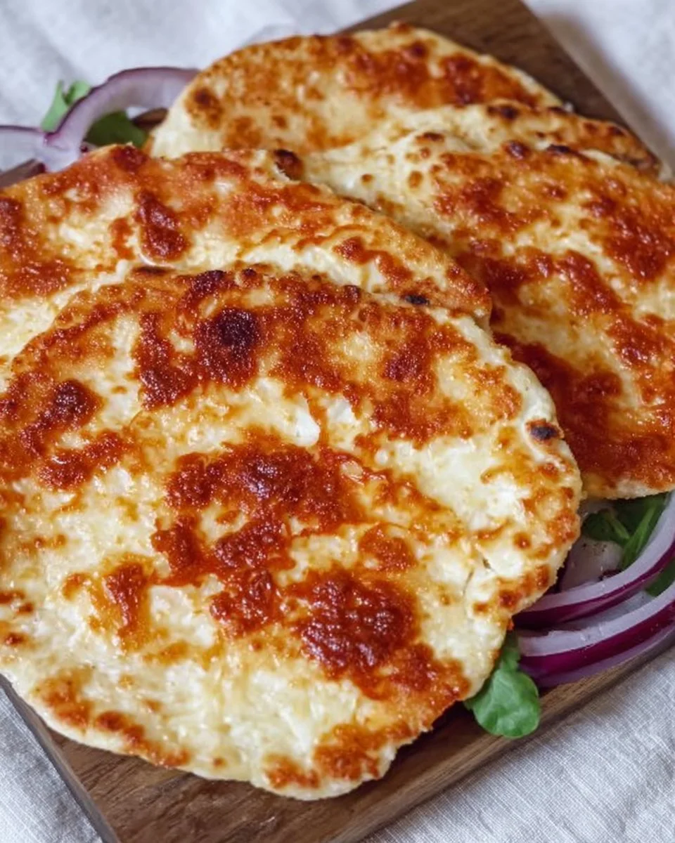 Hüttenkäse-Fladenbrot