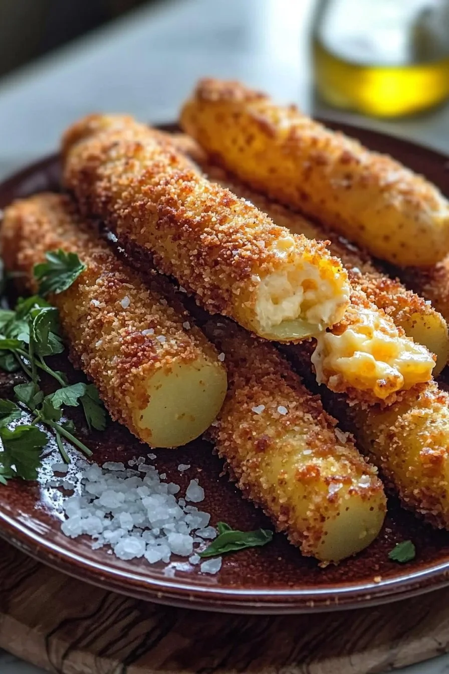 Kartoffelkäse-Stäbchen