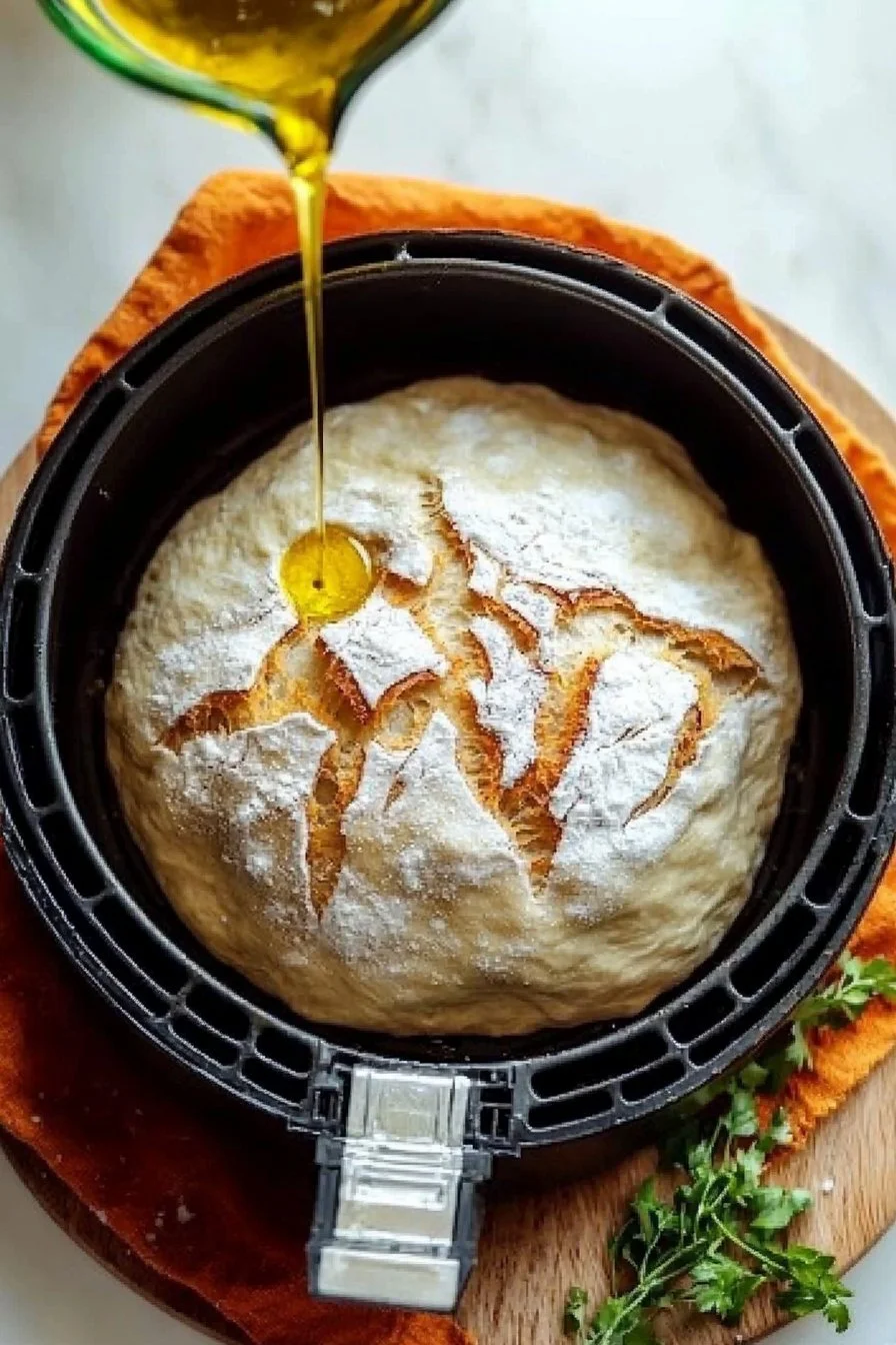 Müheloses Air Fryer Brot