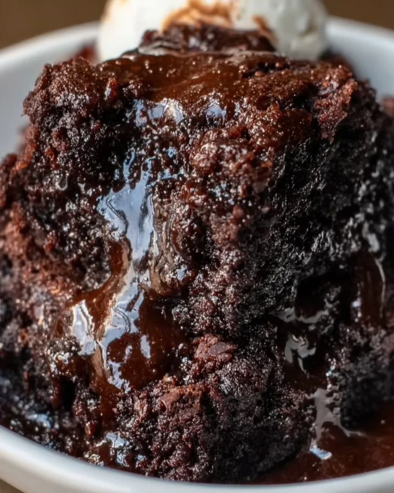 Reiche und cremige Crockpot-Braunies im Slow Cooker