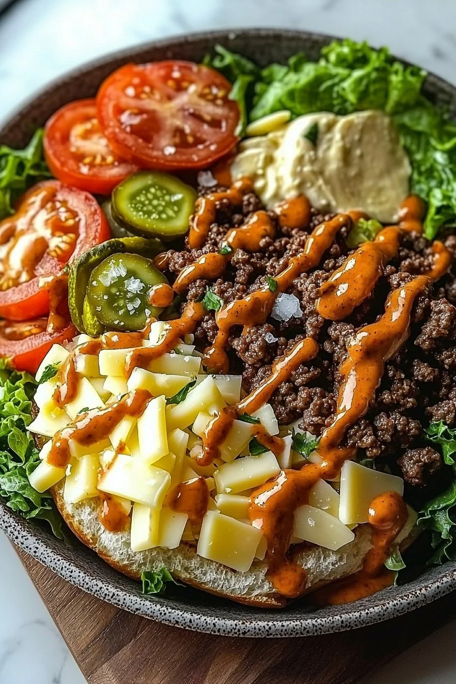 Smash Burger Schüssel