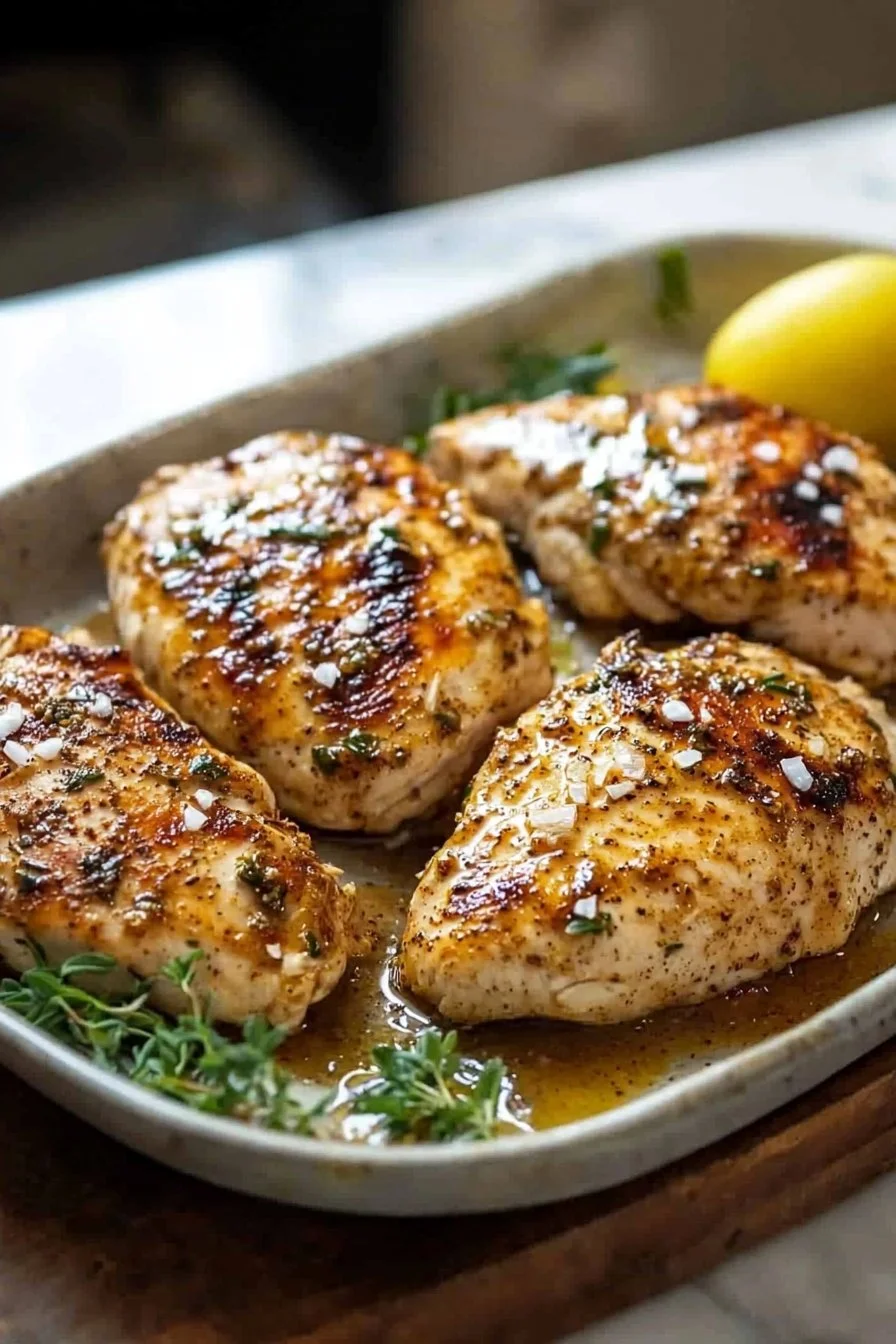 Tender melting chicken breast filet