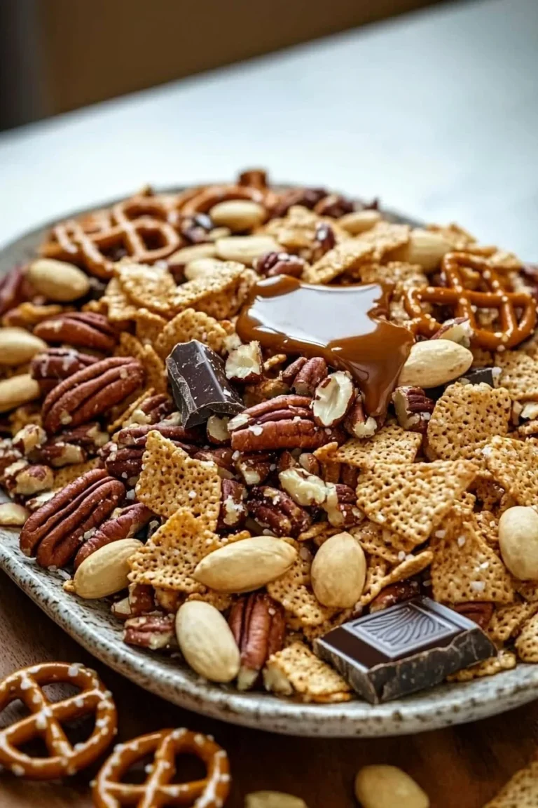 Toffee Crunch Mischung mit Karamell und knackigem Crunch für süße Leckereien.