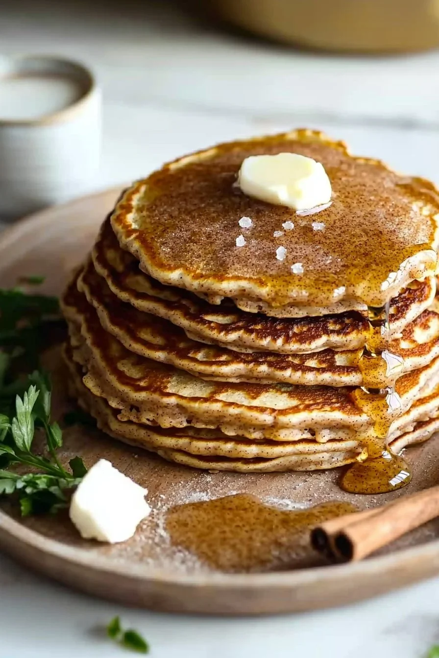 Zimtbrauner Zucker-Pfannkuchen