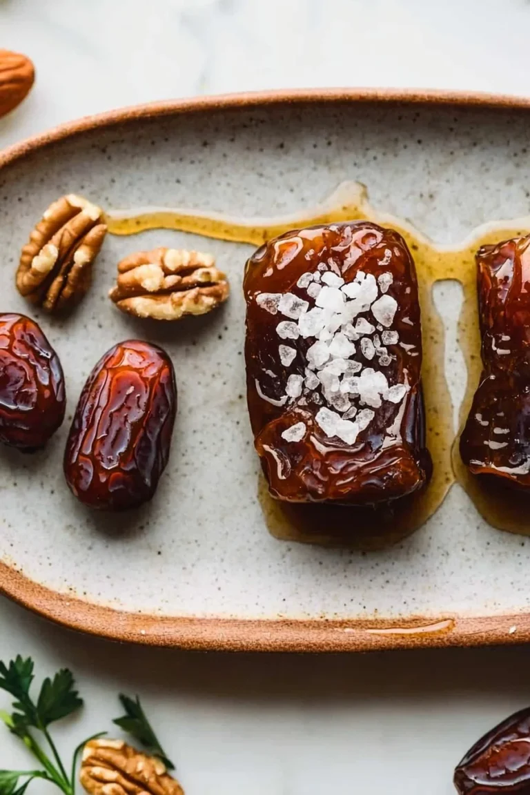 4 Zutaten Dattelkaramell Rezept mit gesunden Zutaten