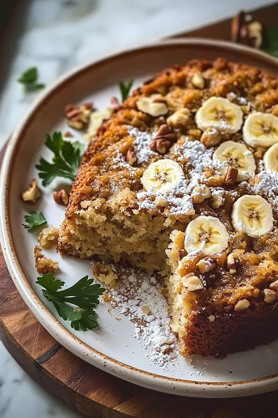 Bananen-Kaffeekuchen