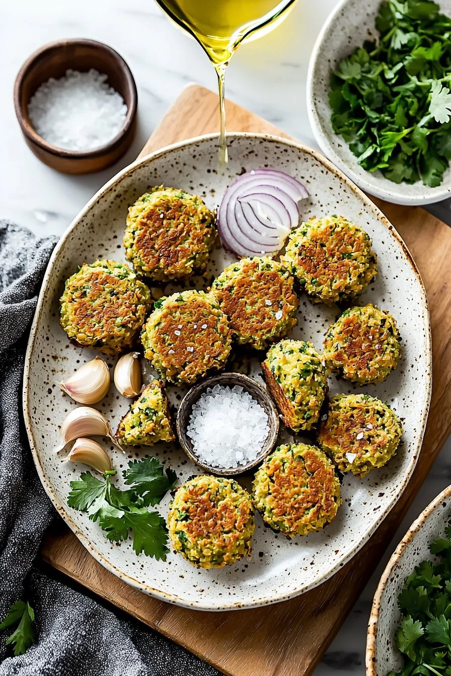 Köstliche und knusprige Falafel nach dem besten Rezept zubereitet