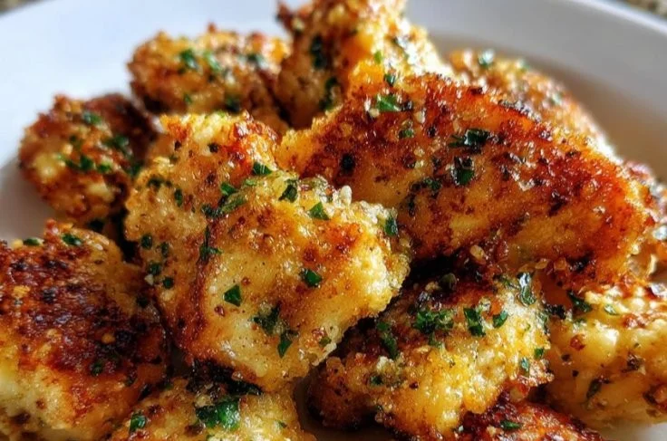 Blackstone Knoblauch Parmesan Hühnchen
