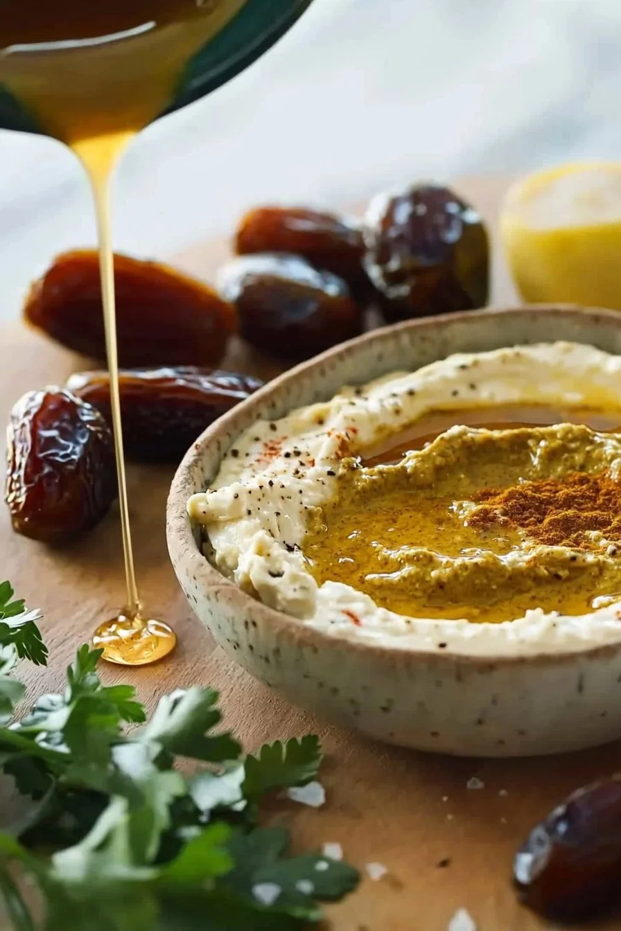 Curry-Dattel-Dip