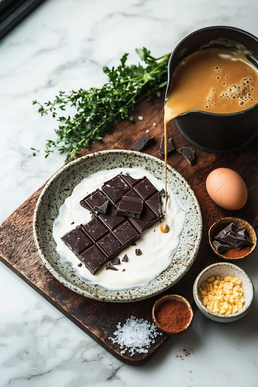 Dubai Schokoladenkaffee-Creme-Dessert