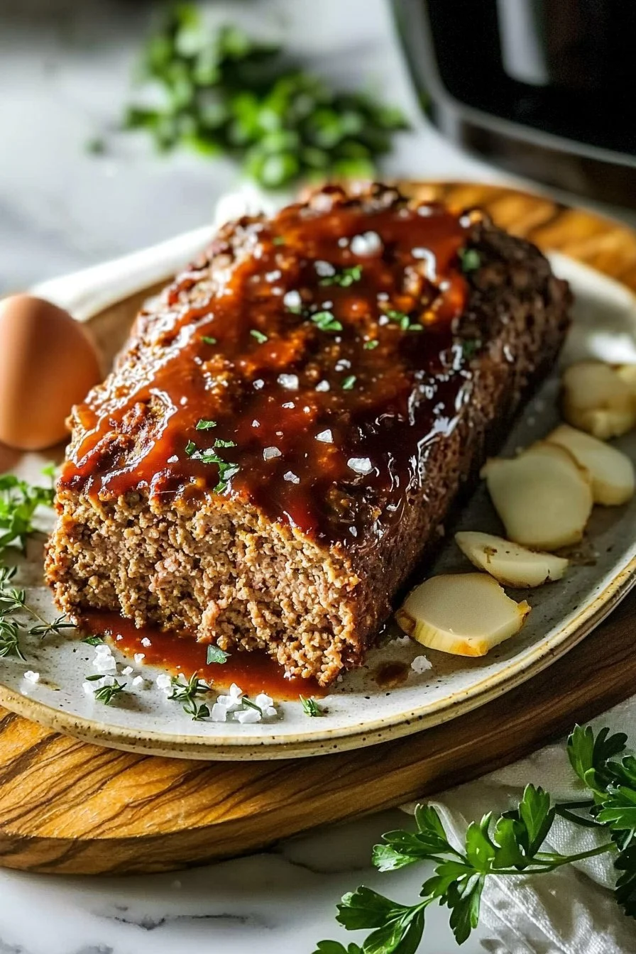 Hackbraten im Airfryer