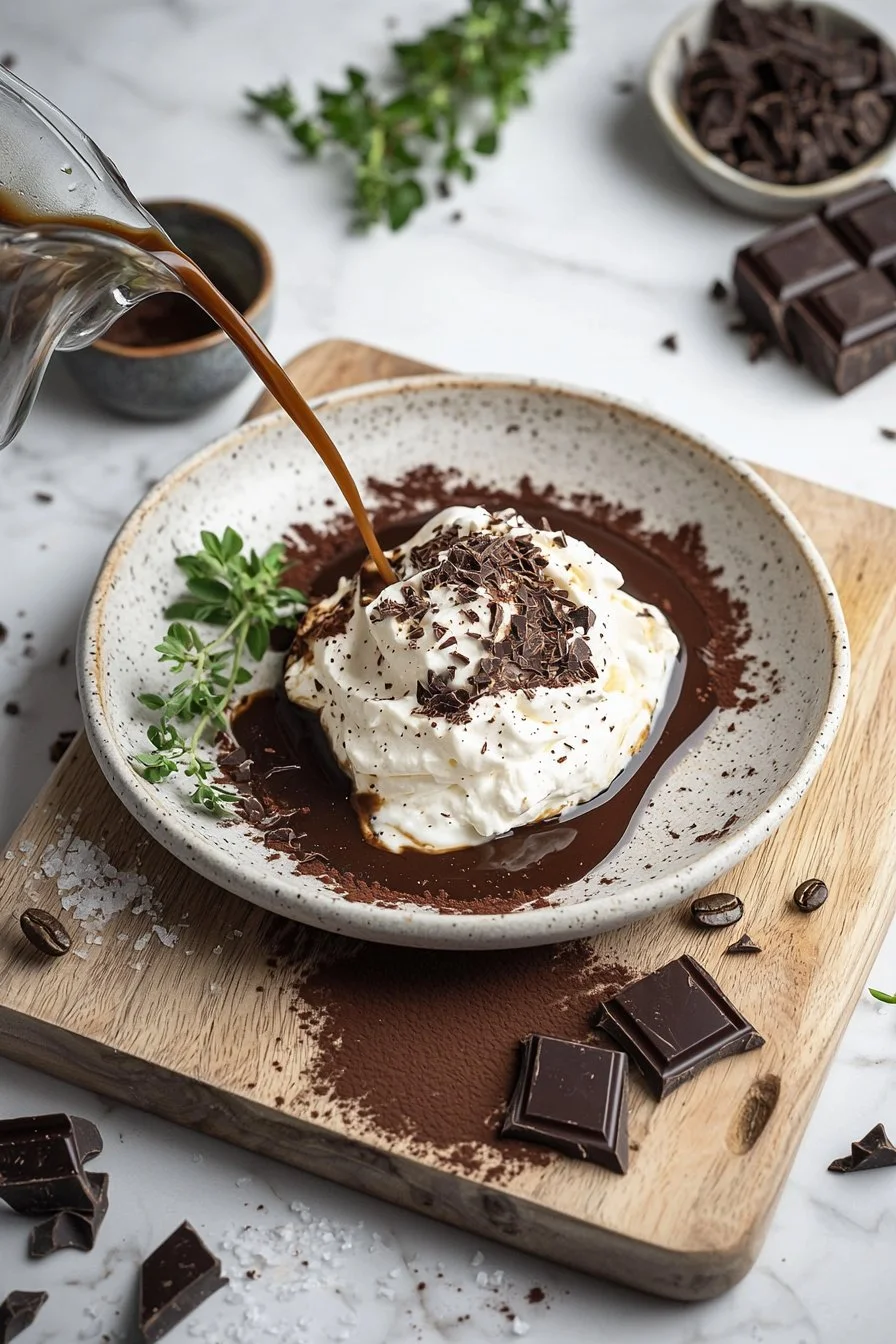 Italienisches Kaffee-Creme-Dessert
