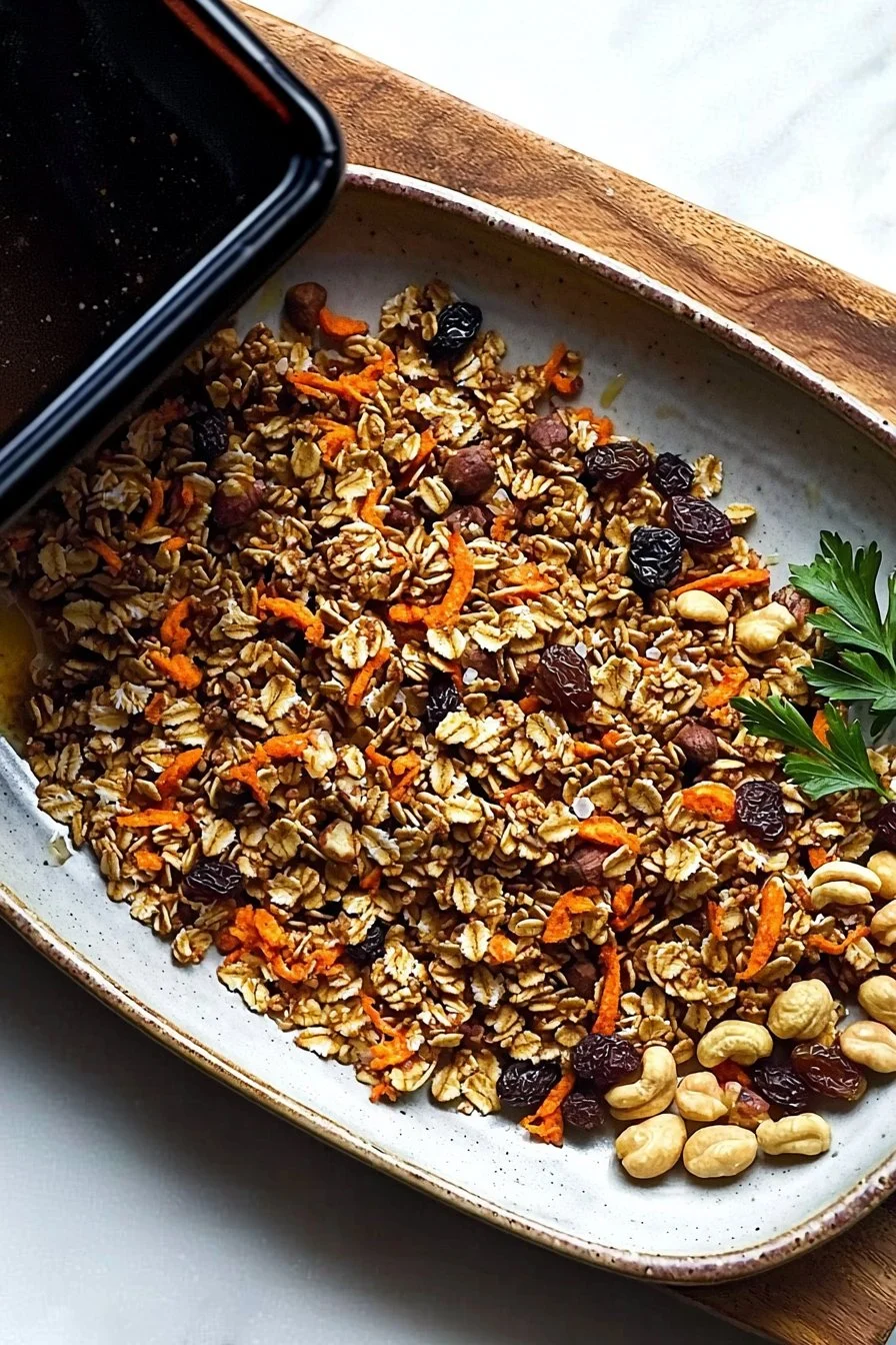 Karottenkuchen-Granola