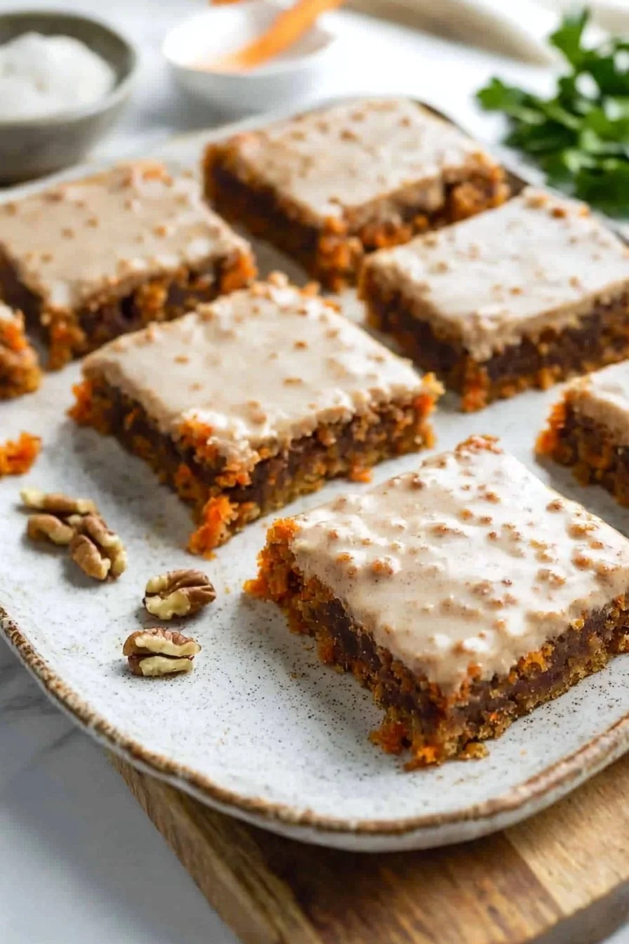 Karottenkuchen-Riegel
