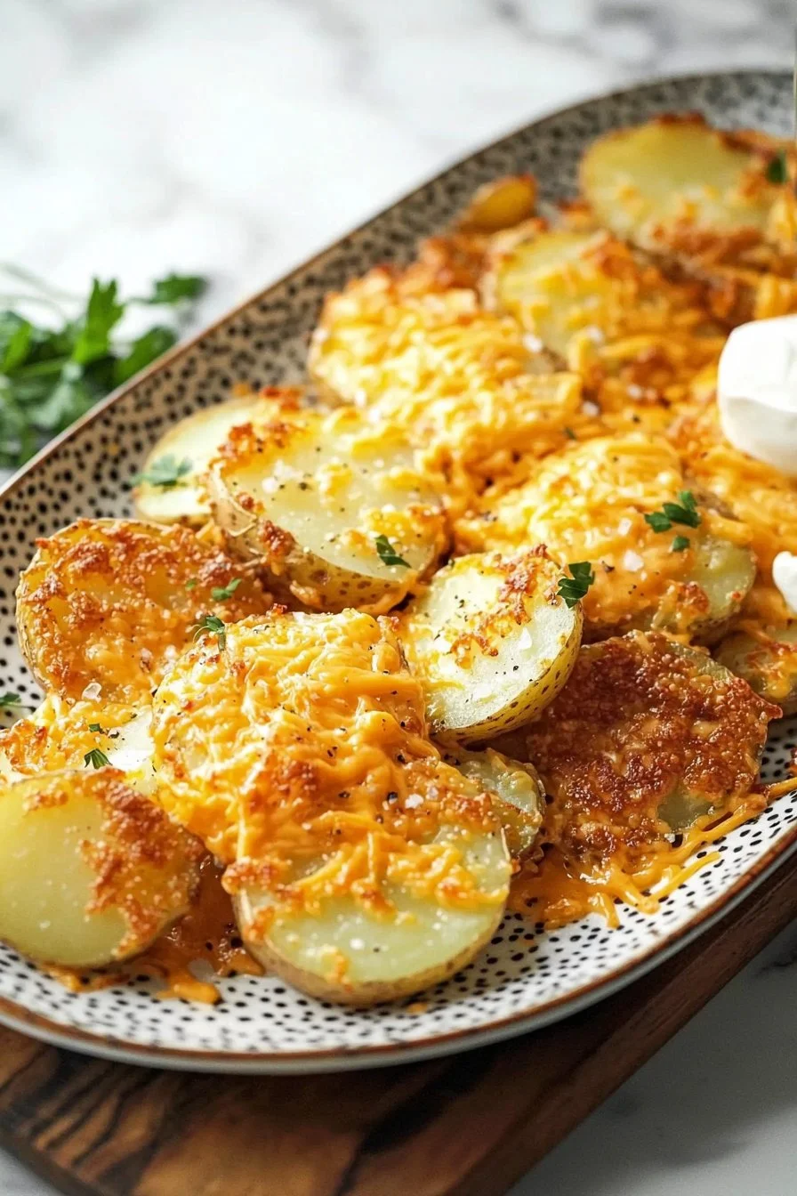 Käse-Bäckerkartoffeln mit Röstis