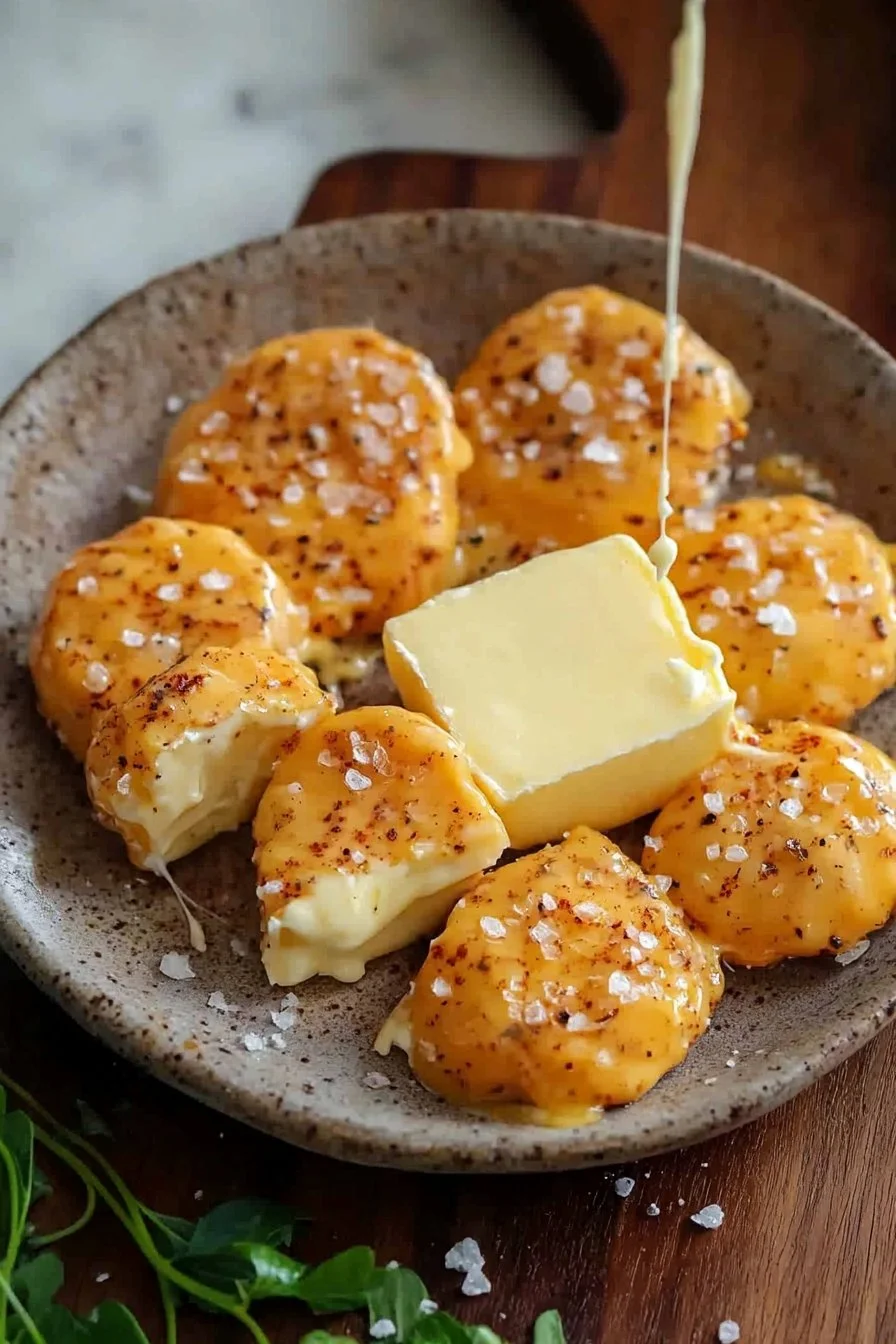 Käse-Münzen zum Schneiden und Backen
