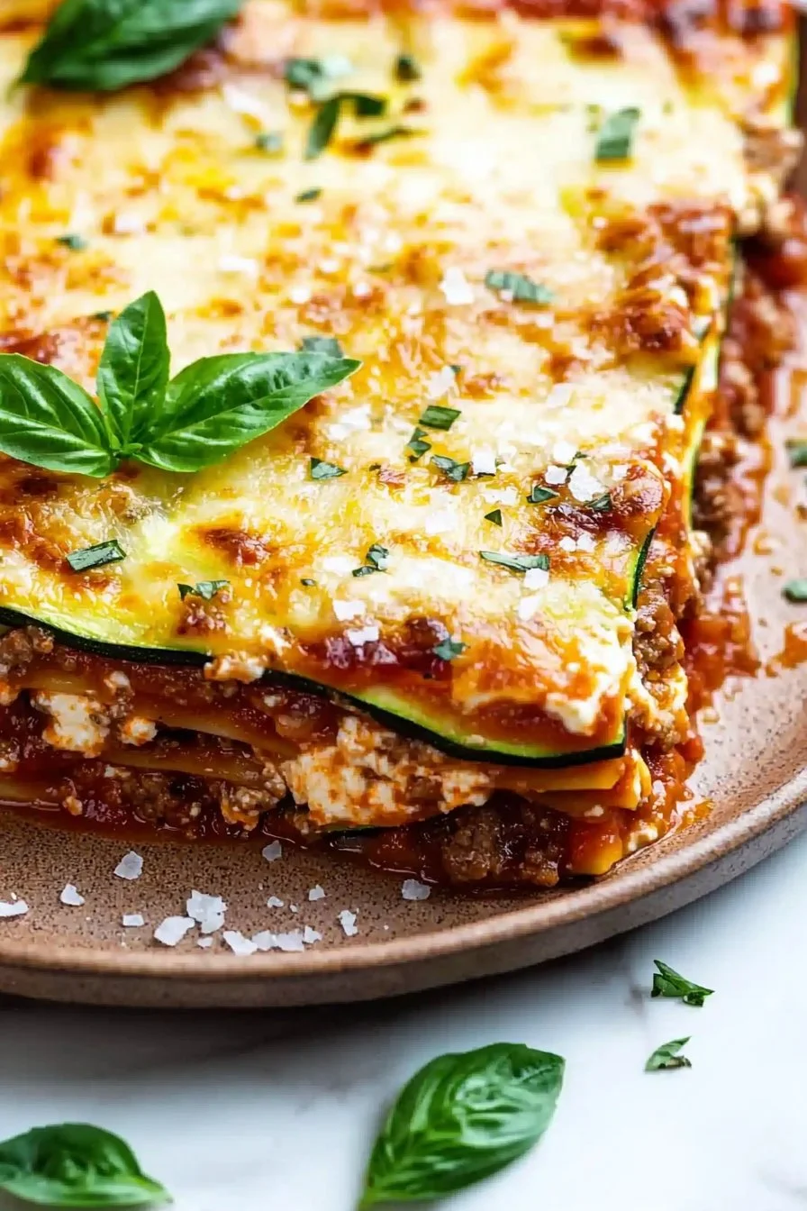 Keto Zucchini Lasagna