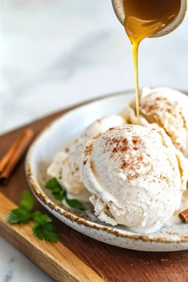 Paleo Cinnamoneiscreme mit Zimt und gesunden Zutaten