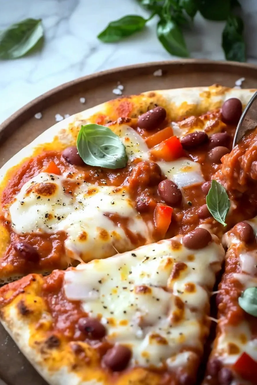 Pizza Bohnen