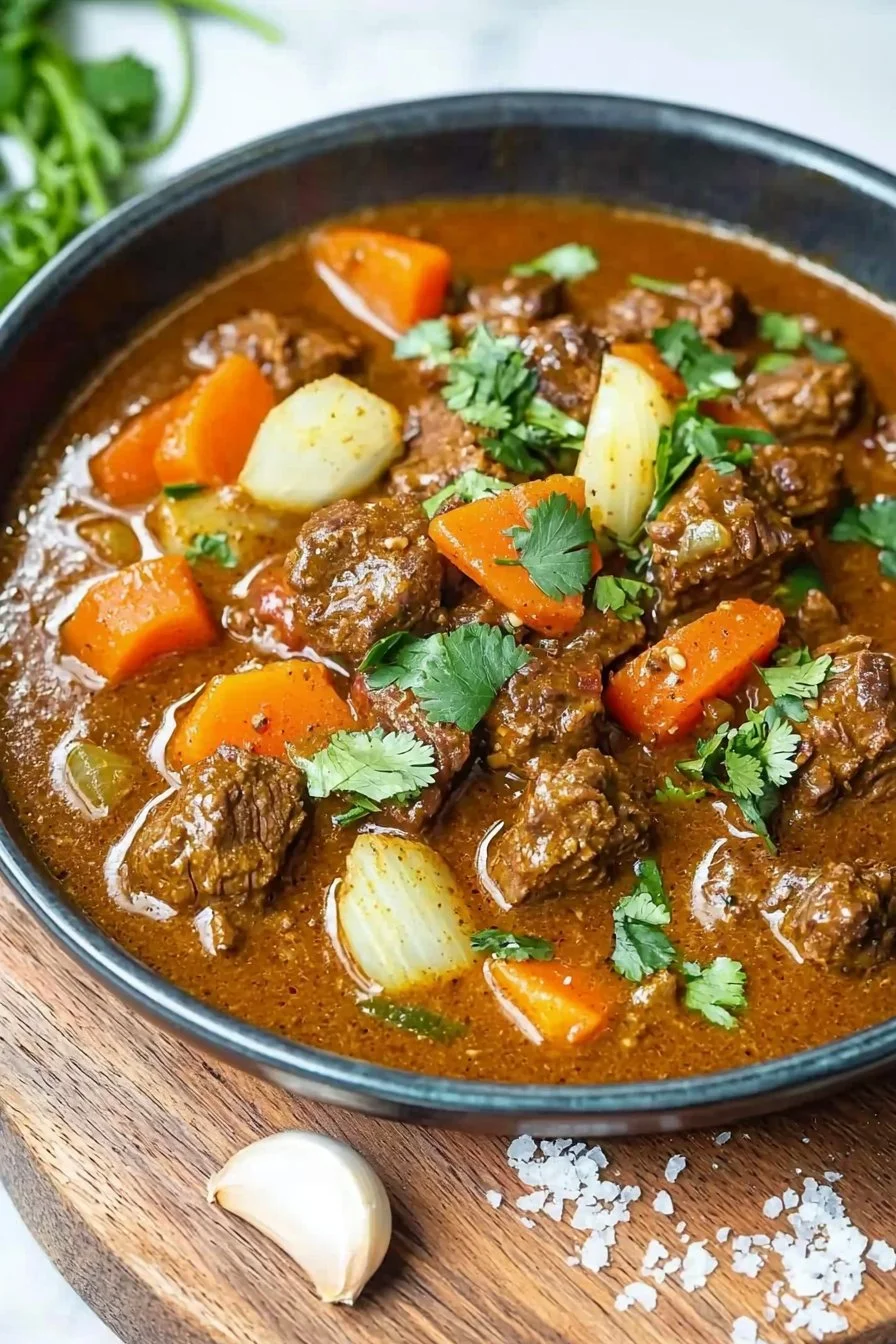 Schmortopf Rindfleischcurry