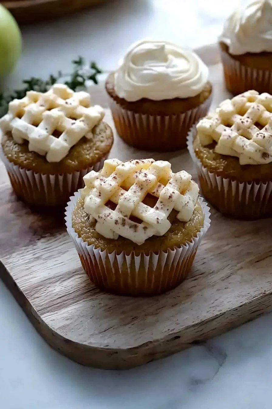 Apfelkuchen Cupcakes