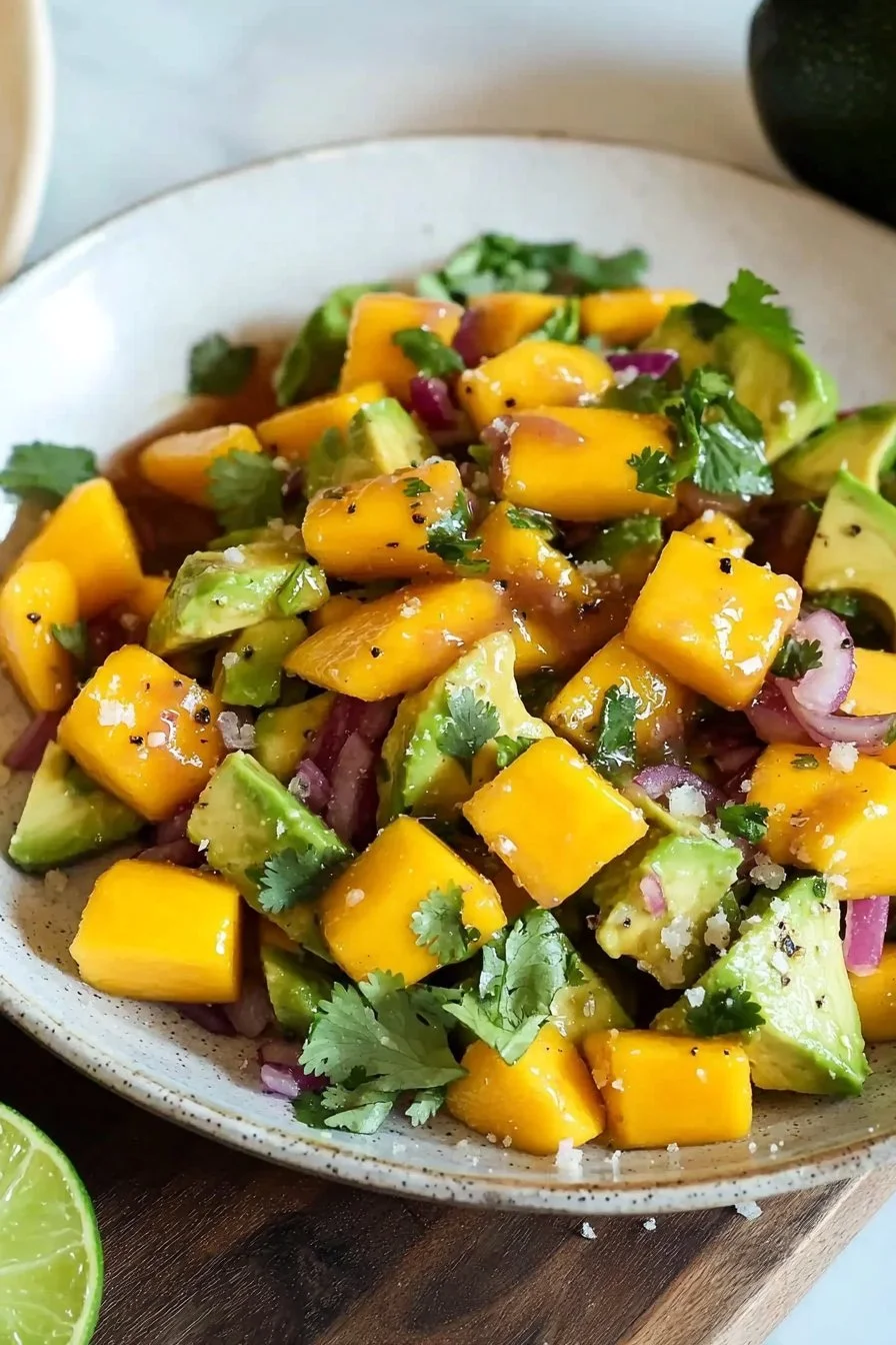 Avocado-Mango-Salat