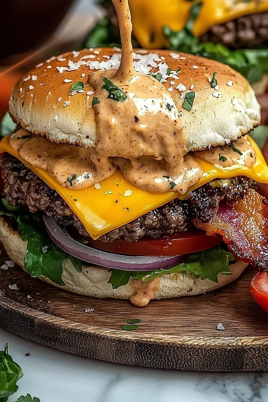 Beladene Burger